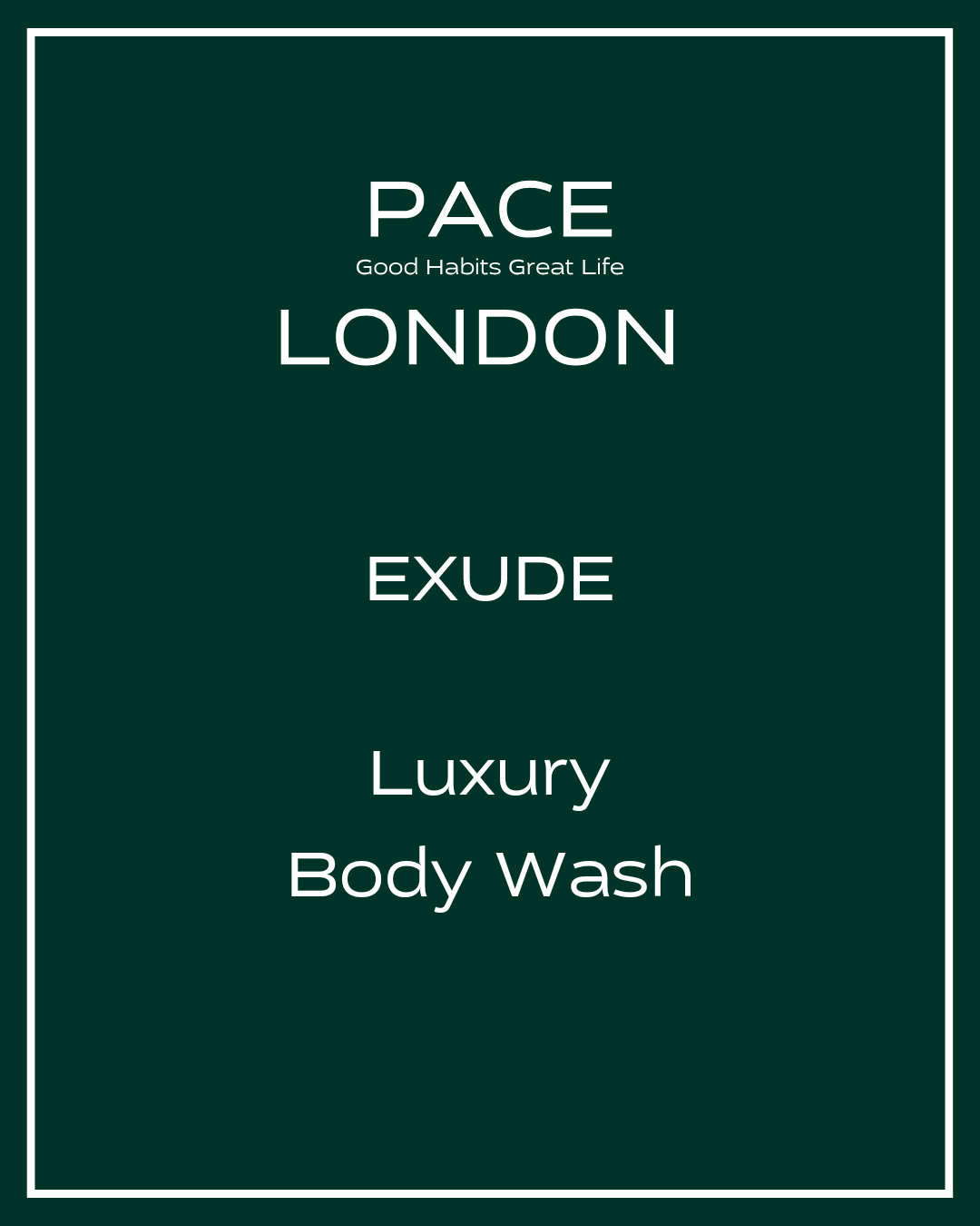 Exude Luxury Body Wash (Oud & Agarwood)