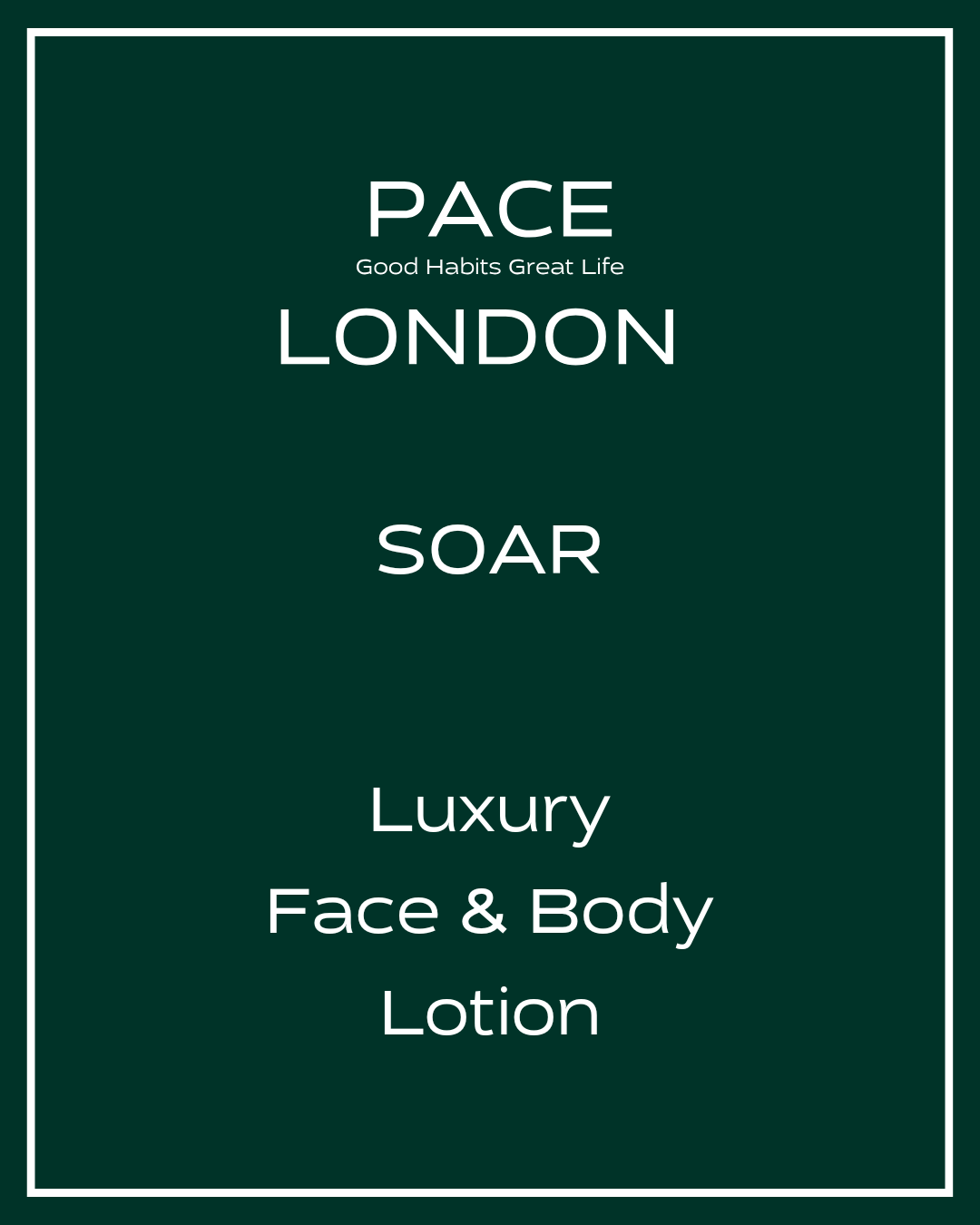 Soar Luxury Face & Body Lotion (Arabian Sandalwood & Vanilla)