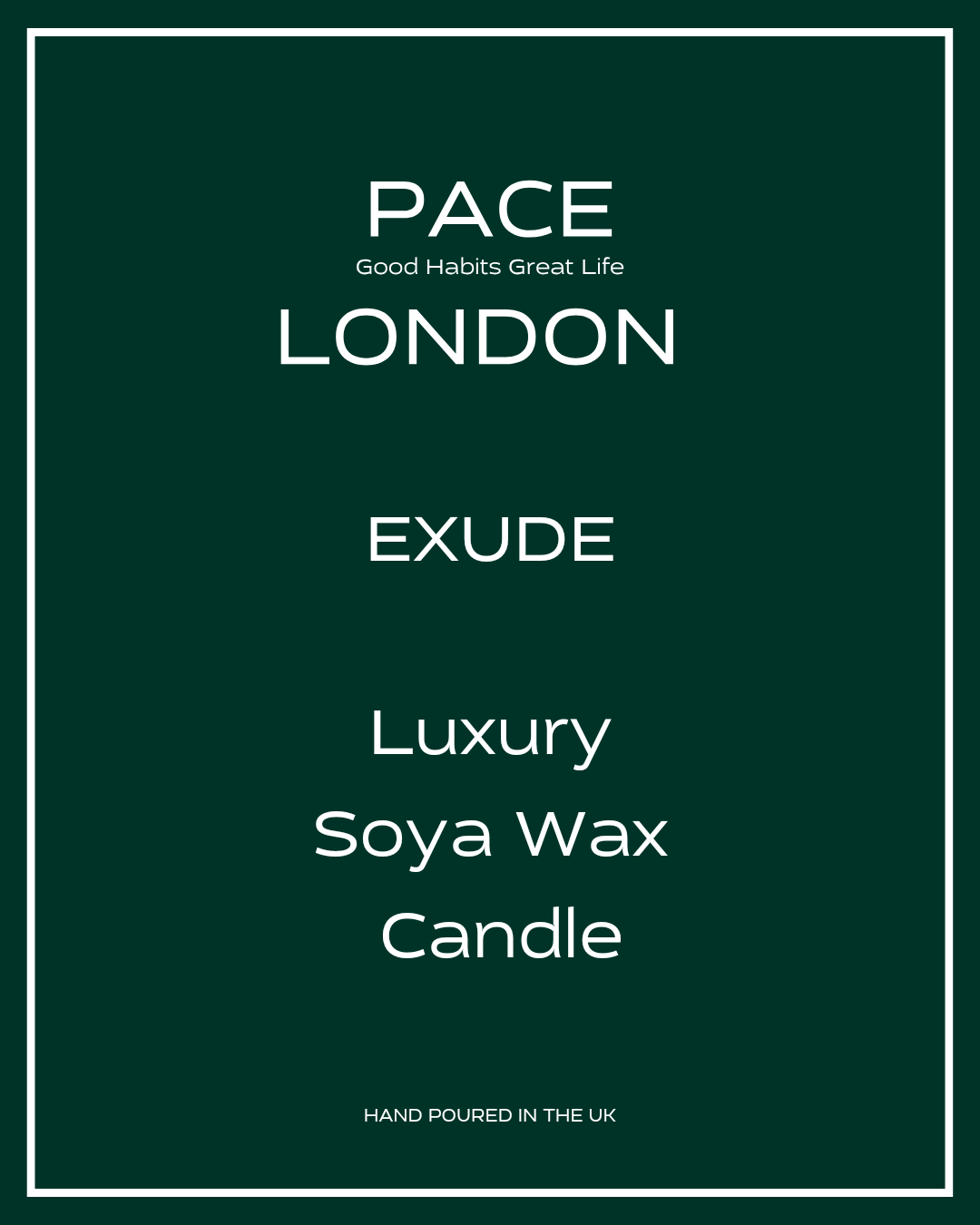 Exude Luxury Soya Wax Candle (Oud & Agarwood)