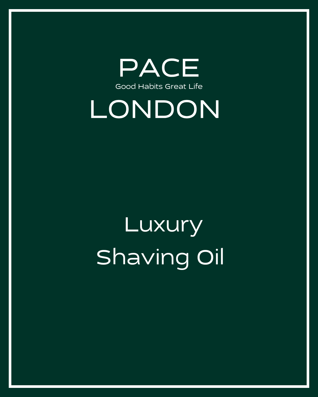 Luxury Shaving Oil (Peppermint & Lemon)