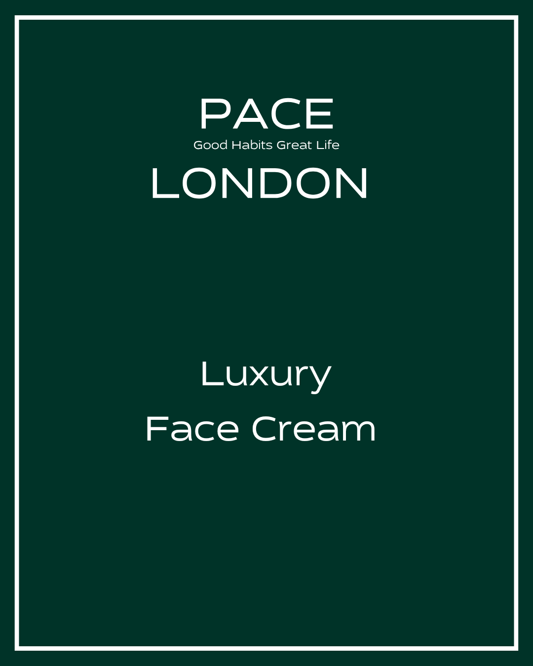 Luxury Face Cream (Unscented)