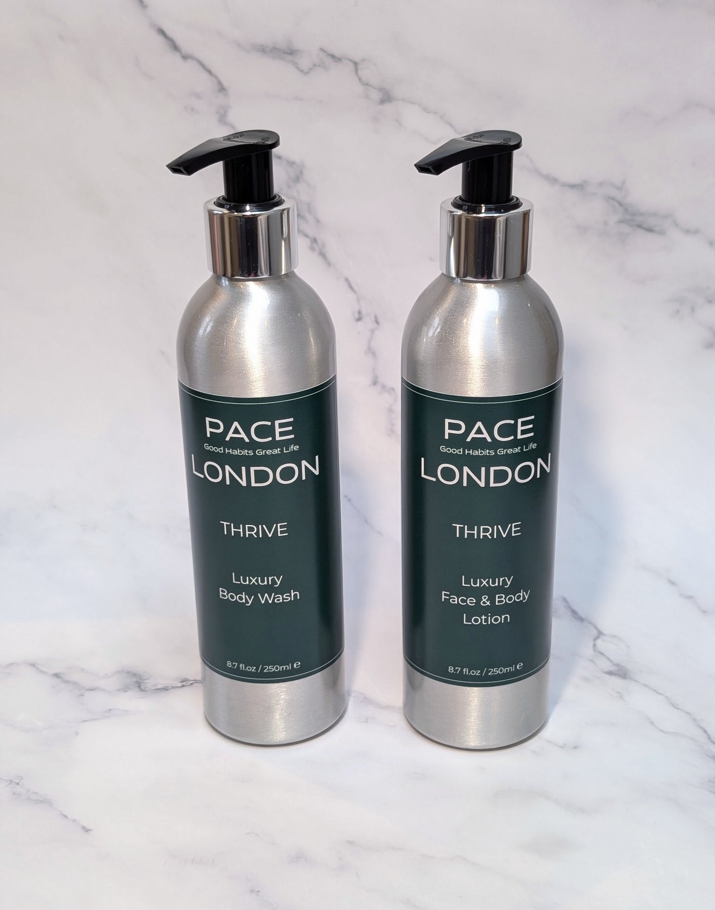 Thrive Luxury Face & Body Lotion (Earthy, Spicy & Woody)