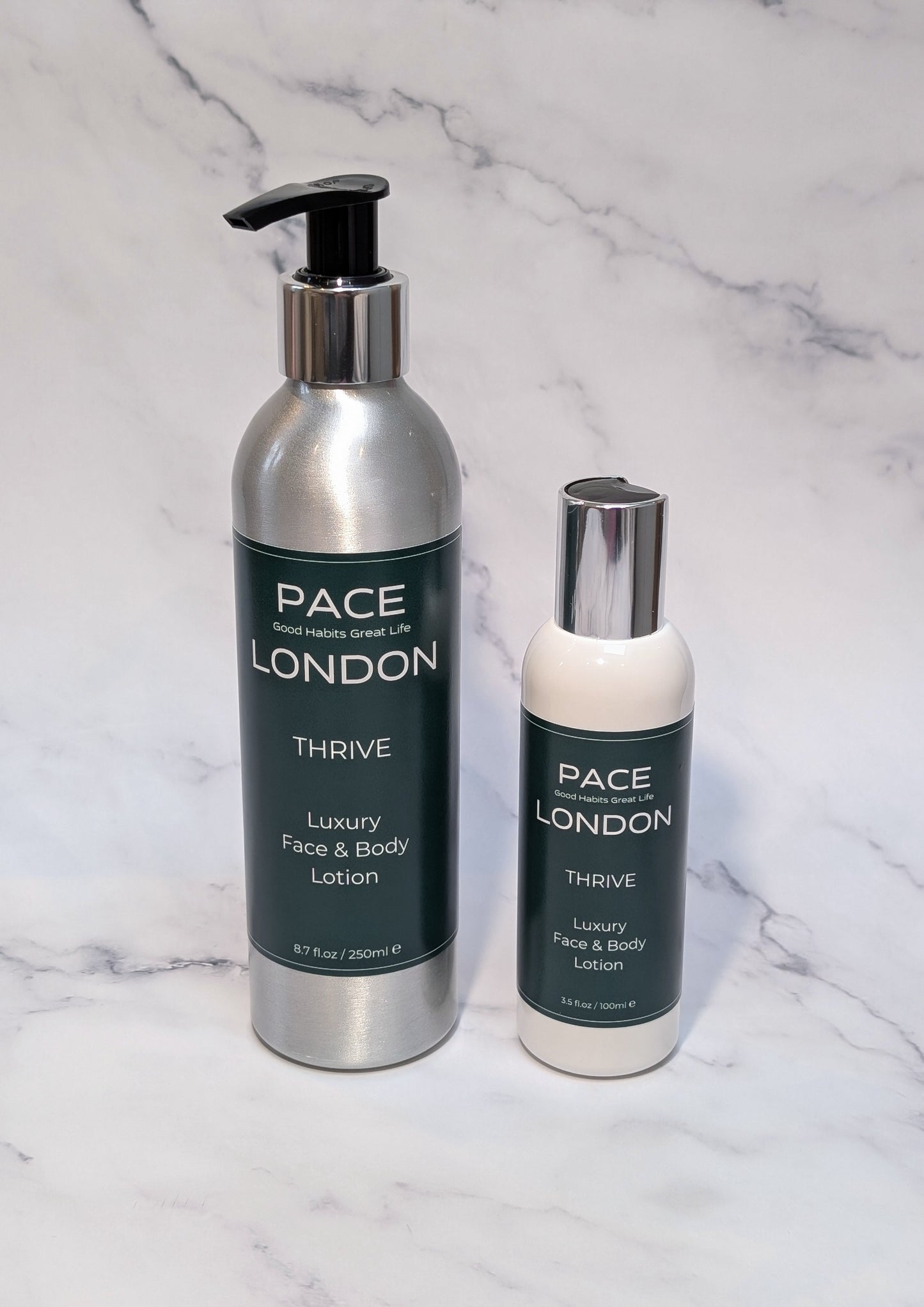 Thrive Luxury Face & Body Lotion (Earthy, Spicy & Woody)