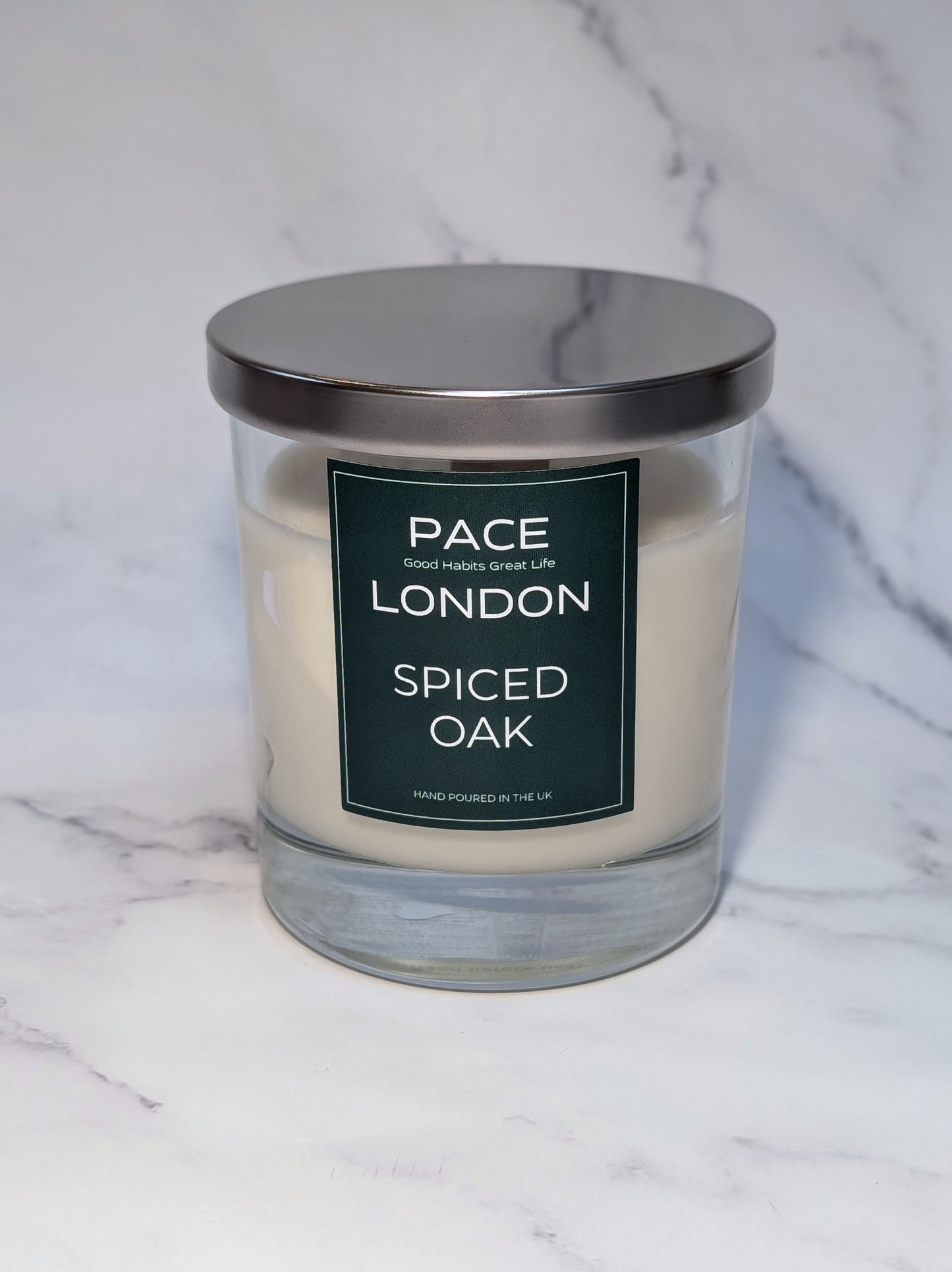 Spiced Oak Soya Wax Candle (Rich, Sweet & Woody)