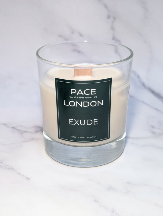 Exude Luxury Soya Wax Candle (Oud & Agarwood)